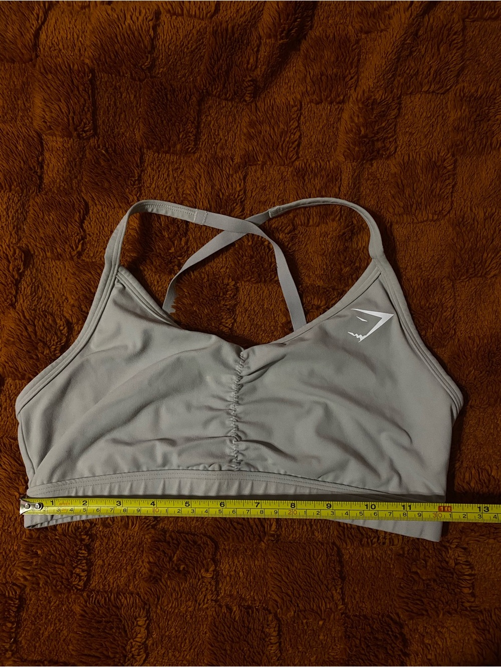 Women’s medium Gymshark grey sports bra